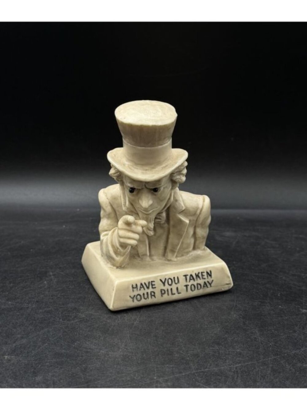 Uncle Sam Pill Reminder Have You Taken your Today Russ Wallace Berrie 1969 READ